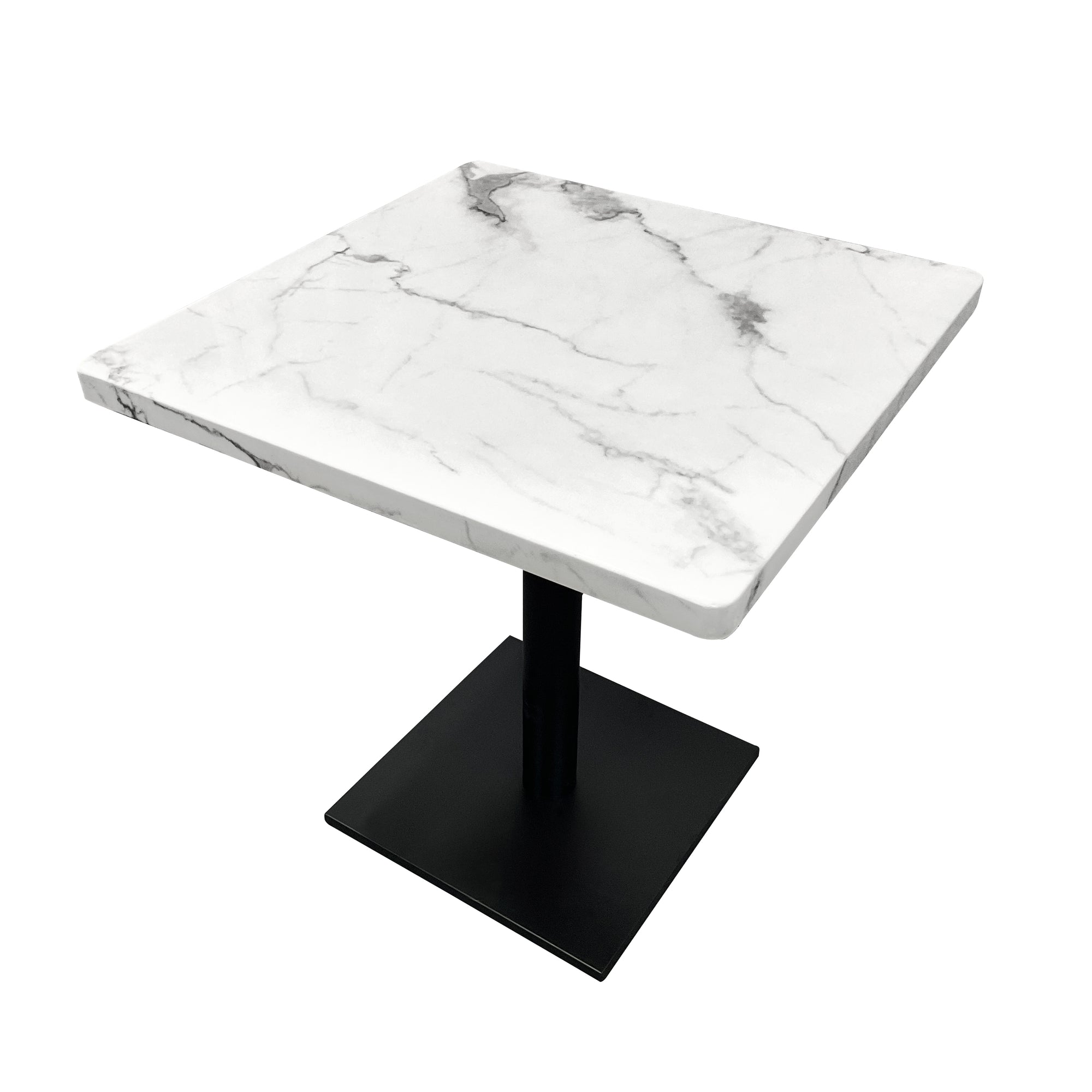 Compact Dining Table , 2-6 Seater for Home & Small Restaurants, Square 70cm, Space-Saving Design