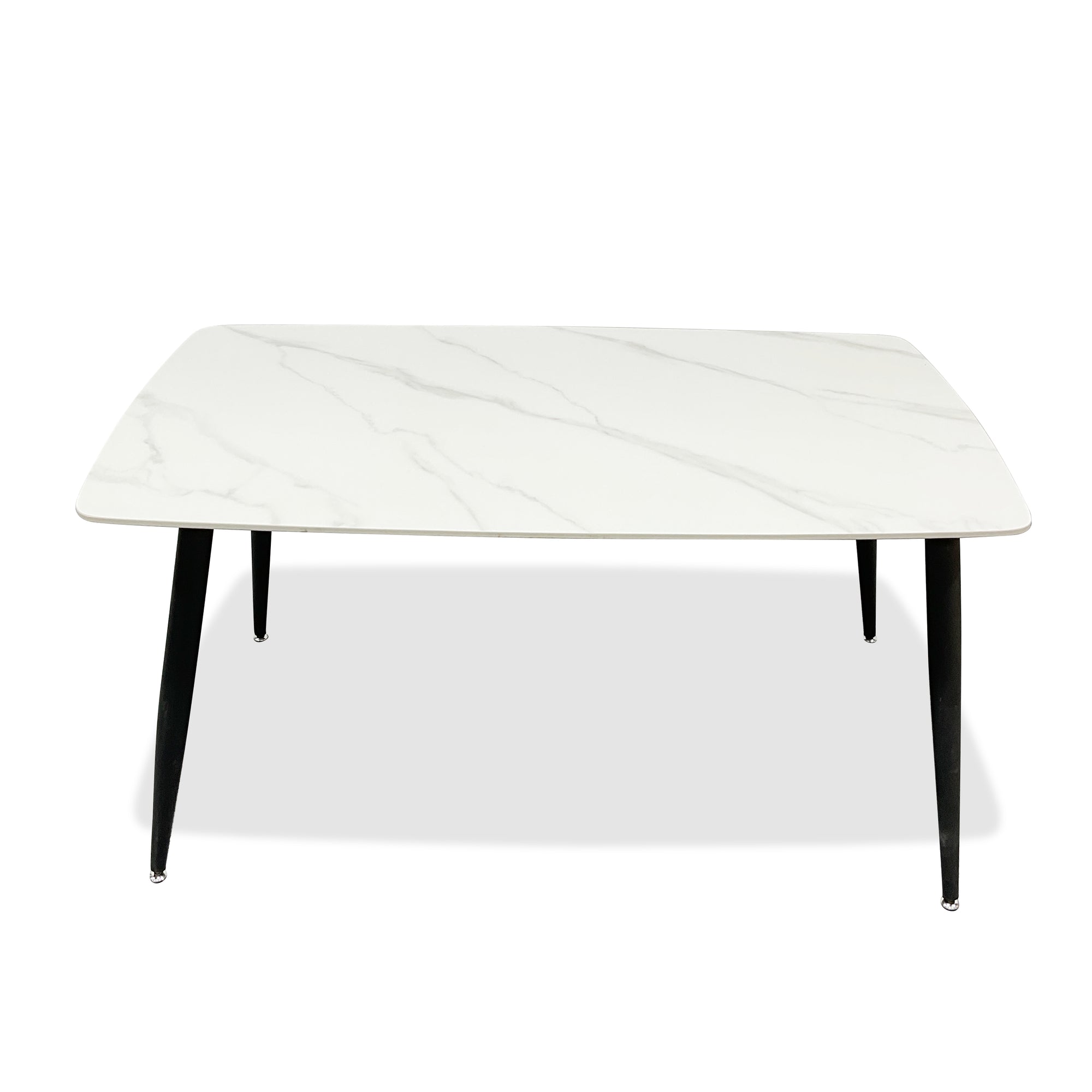 Compact Dining Table , 2-6 Seater for Home & Small Restaurants, 80140cm, Space-Saving Design