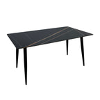 Compact Dining Table , 2-6 Seater for Home & Small Restaurants, 80140cm, Space-Saving Design