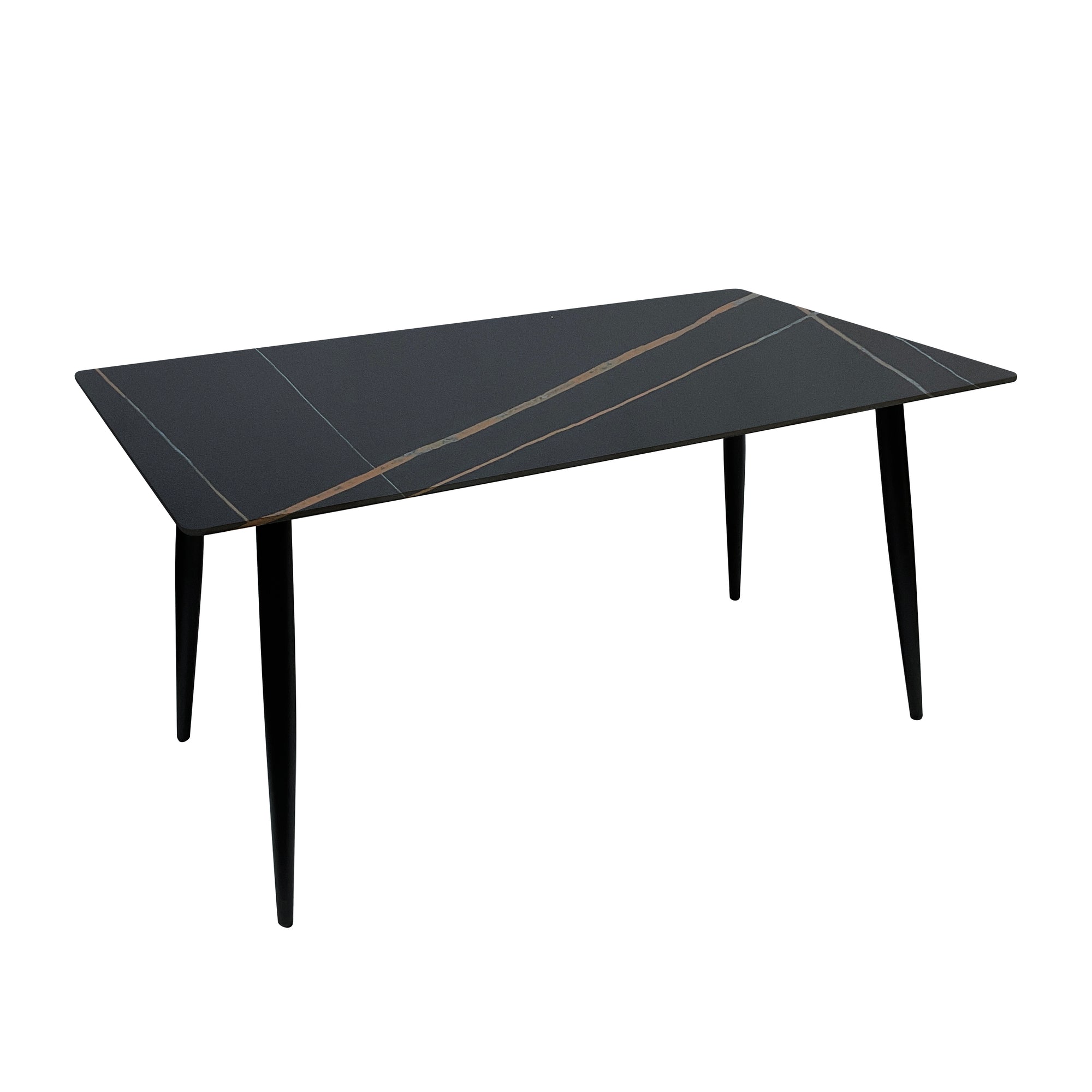Compact Dining Table , 2-6 Seater for Home & Small Restaurants, 80140cm, Space-Saving Design