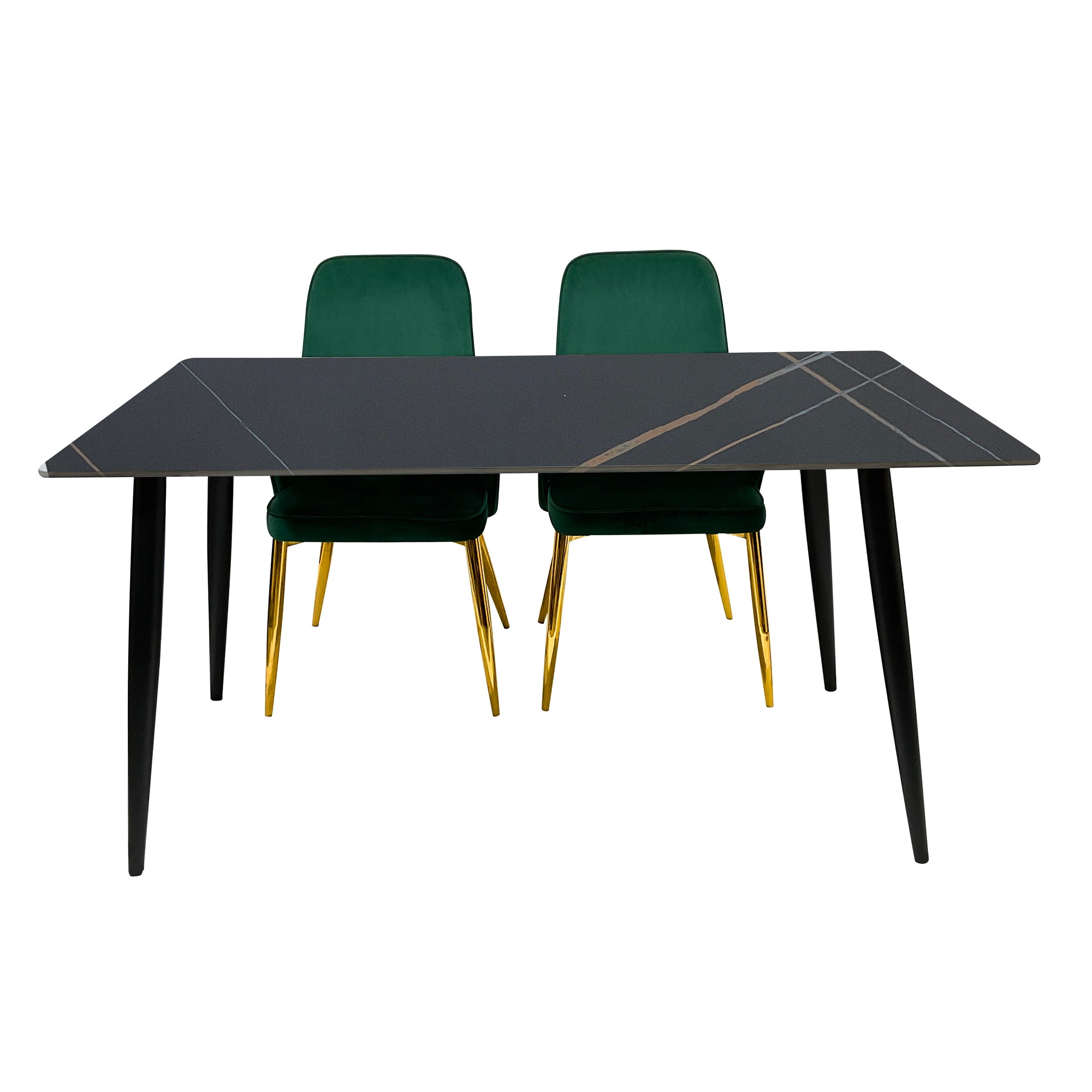 Compact Dining Table , 2-6 Seater for Home & Small Restaurants, 80140cm, Space-Saving Design