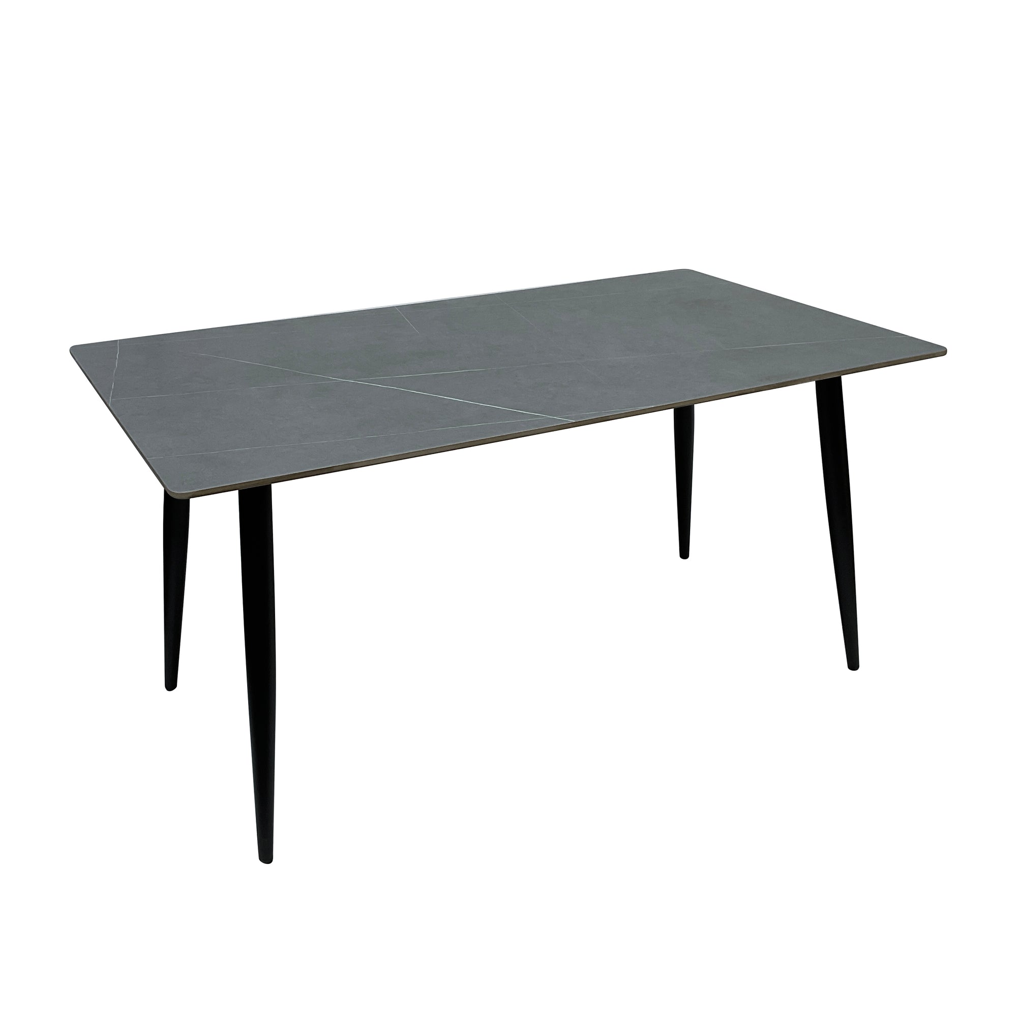 Compact Dining Table , 2-6 Seater for Home & Small Restaurants, 80140cm, Space-Saving Design