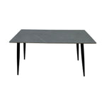 Compact Dining Table , 2-6 Seater for Home & Small Restaurants, 80140cm, Space-Saving Design