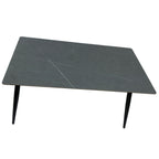 Compact Dining Table , 2-6 Seater for Home & Small Restaurants, 80140cm, Space-Saving Design