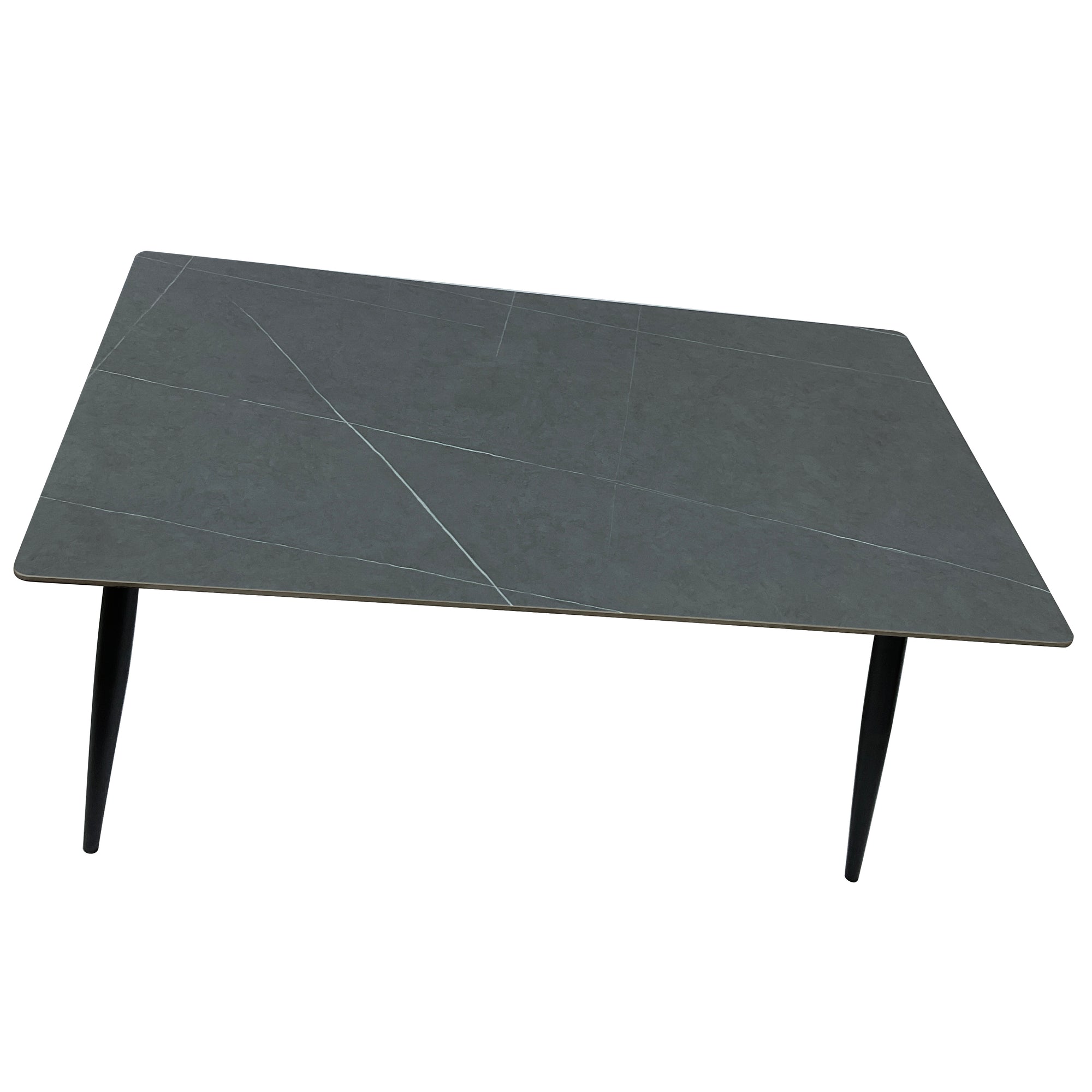 Compact Dining Table , 2-6 Seater for Home & Small Restaurants, 80140cm, Space-Saving Design