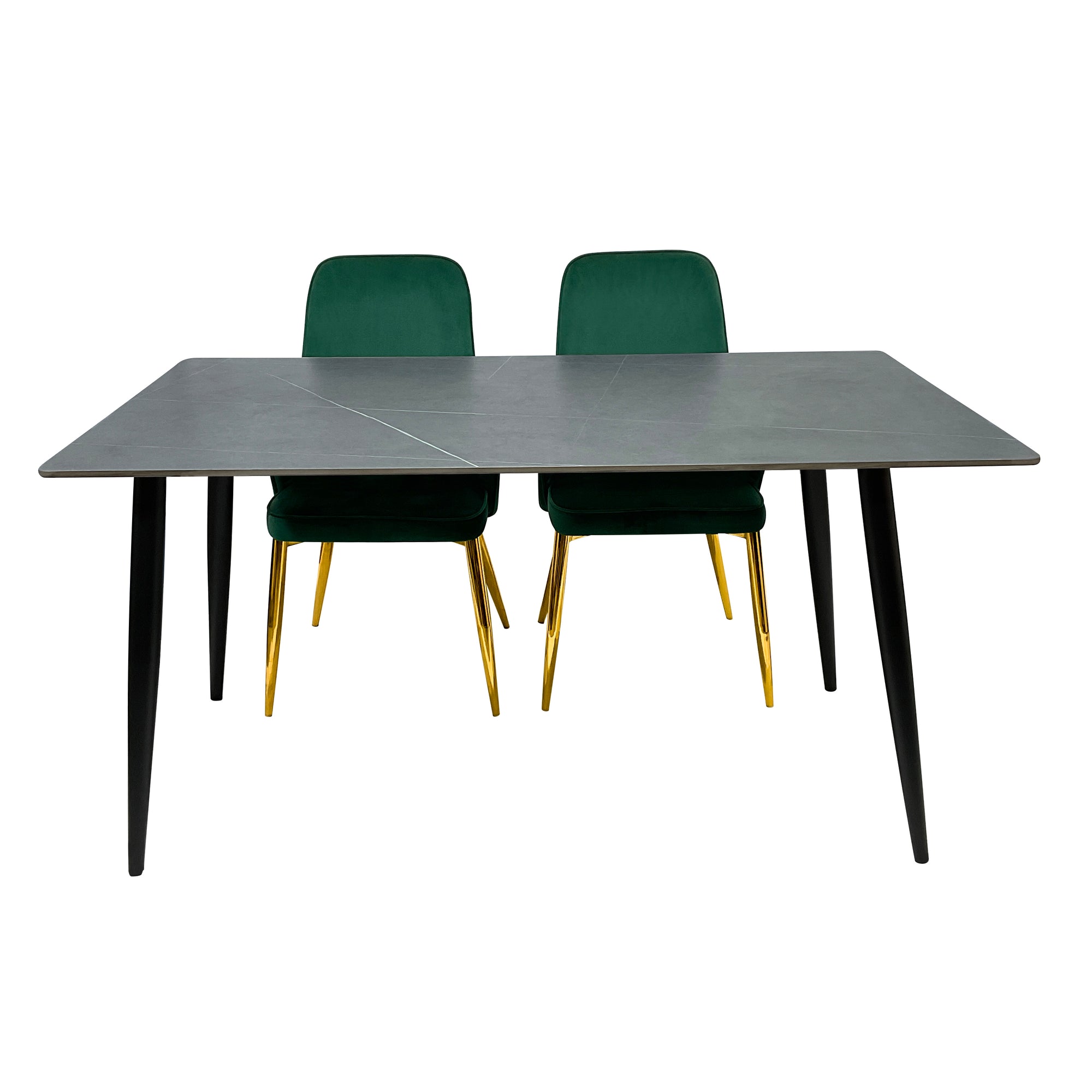 Compact Dining Table , 2-6 Seater for Home & Small Restaurants, 80140cm, Space-Saving Design