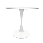 Compact Dining Table , 2-6 Seater for Home & Small Restaurants, Round 80cm, Space-Saving Design