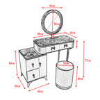 Bed Side Table-CBB243