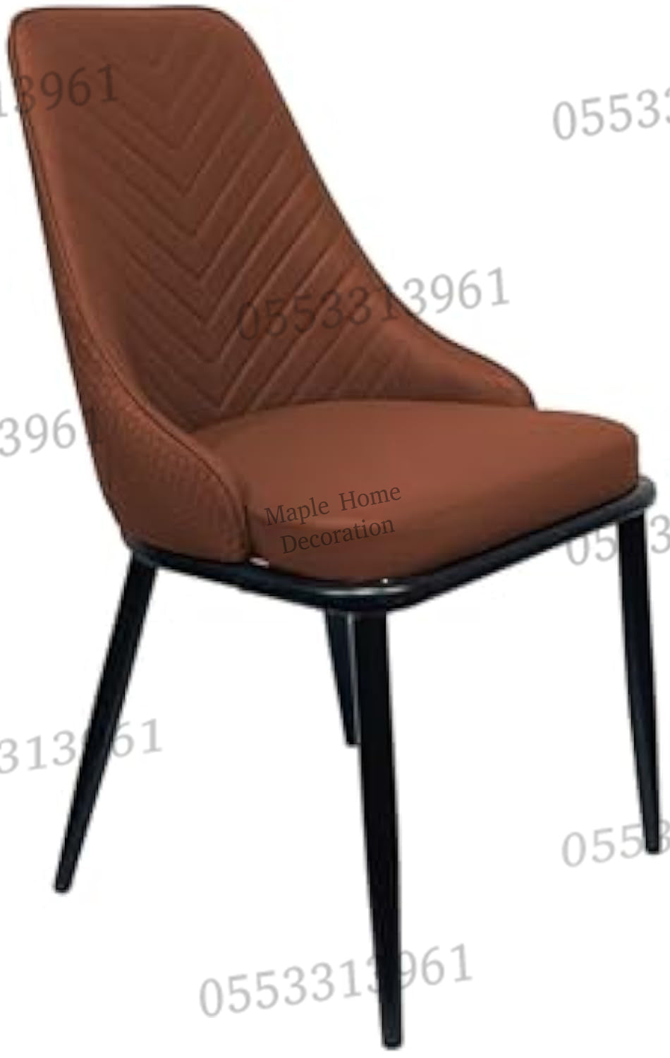 Dining Chairs Velvet Cushion Seat Chair Stainless Steel Golden Legs Dining Room Chair