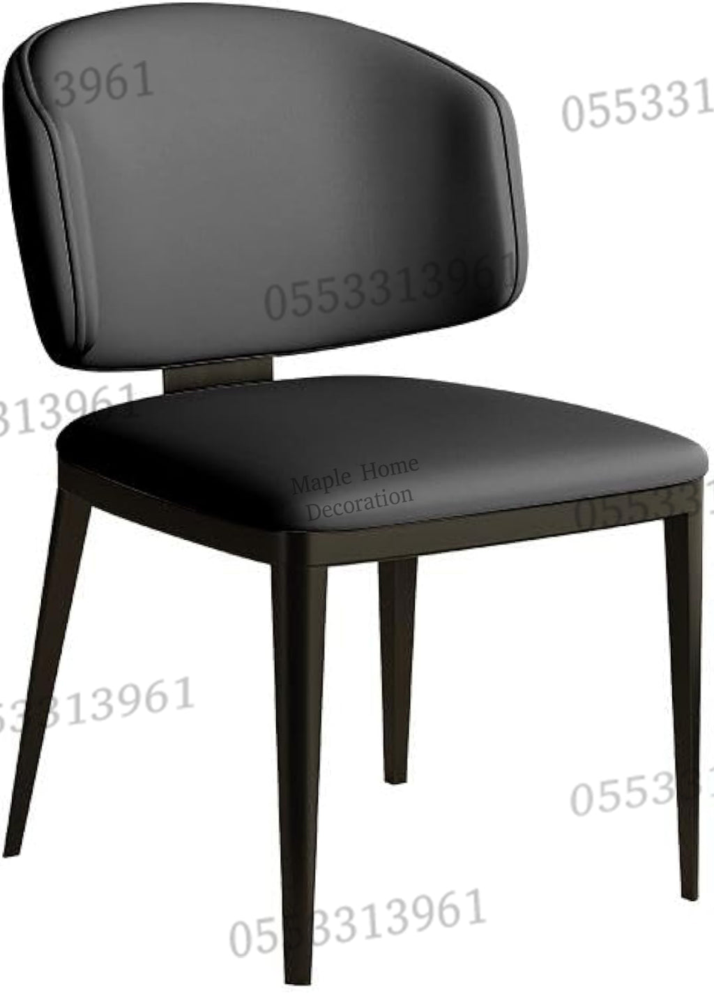 Dining Chairs Velvet Cushion Seat Chair Stainless Steel Golden Legs Dining Room Chair