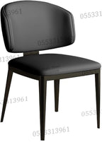 Dining Chairs Velvet Cushion Seat Chair Stainless Steel Golden Legs Dining Room Chair