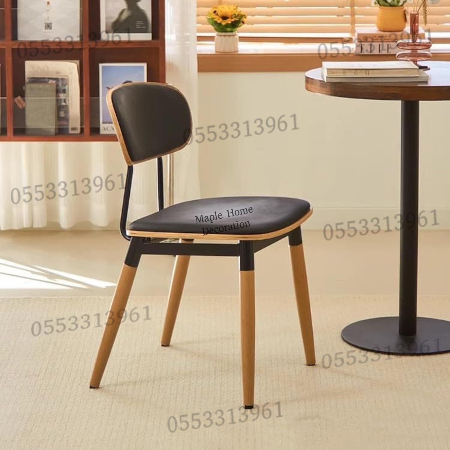 Dining Chairs Velvet Cushion Seat Chair Stainless Steel Golden Legs Dining Room Chair