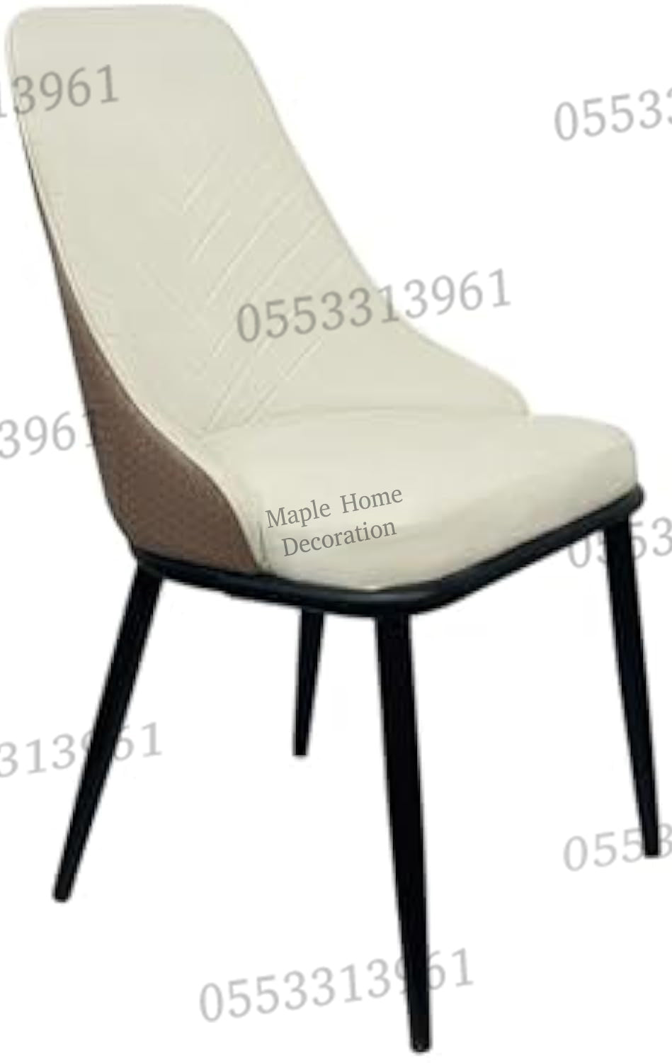 Dining Chairs Velvet Cushion Seat Chair Stainless Steel Golden Legs Dining Room Chair