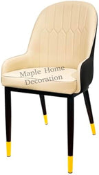 Dining Chairs Velvet Cushion Seat Chair Stainless Steel Golden Legs Dining Room Chair