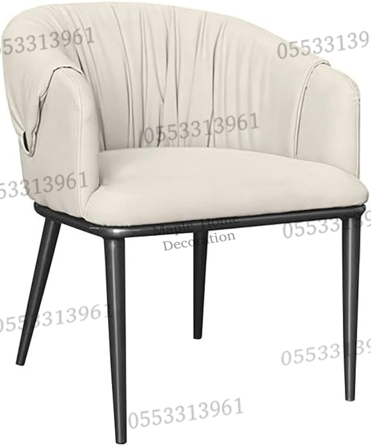 Dining Chairs Velvet Cushion Seat Chair Stainless Steel Golden Legs Dining Room Chair