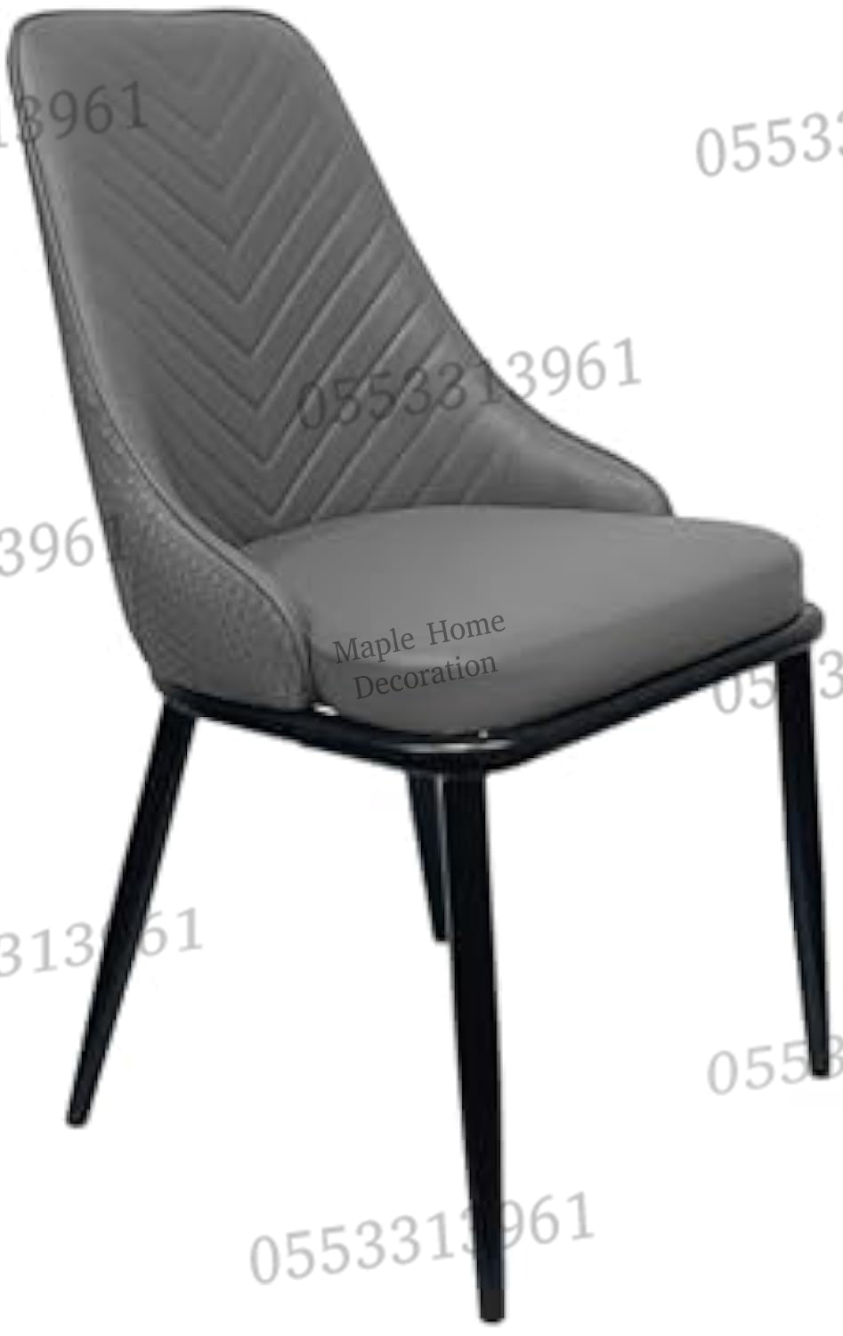 Dining Chairs Velvet Cushion Seat Chair Stainless Steel Golden Legs Dining Room Chair