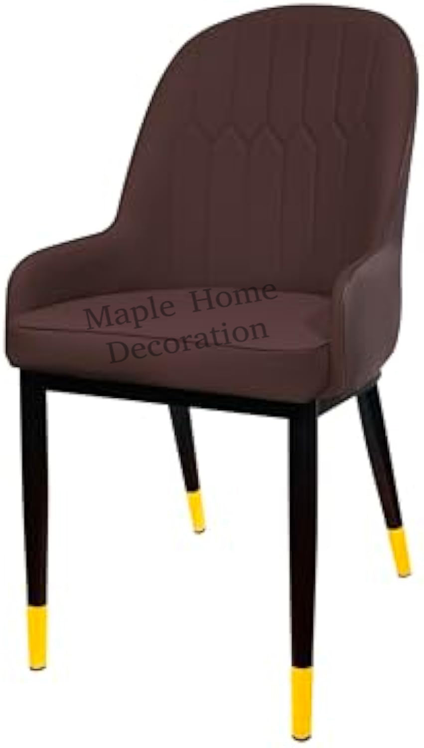 Dining Chairs Velvet Cushion Seat Chair Stainless Steel Golden Legs Dining Room Chair