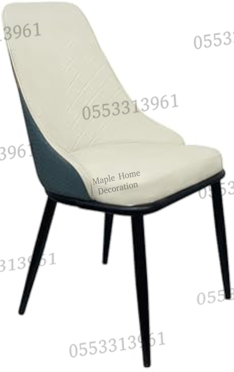 Dining Chairs Velvet Cushion Seat Chair Stainless Steel Golden Legs Dining Room Chair