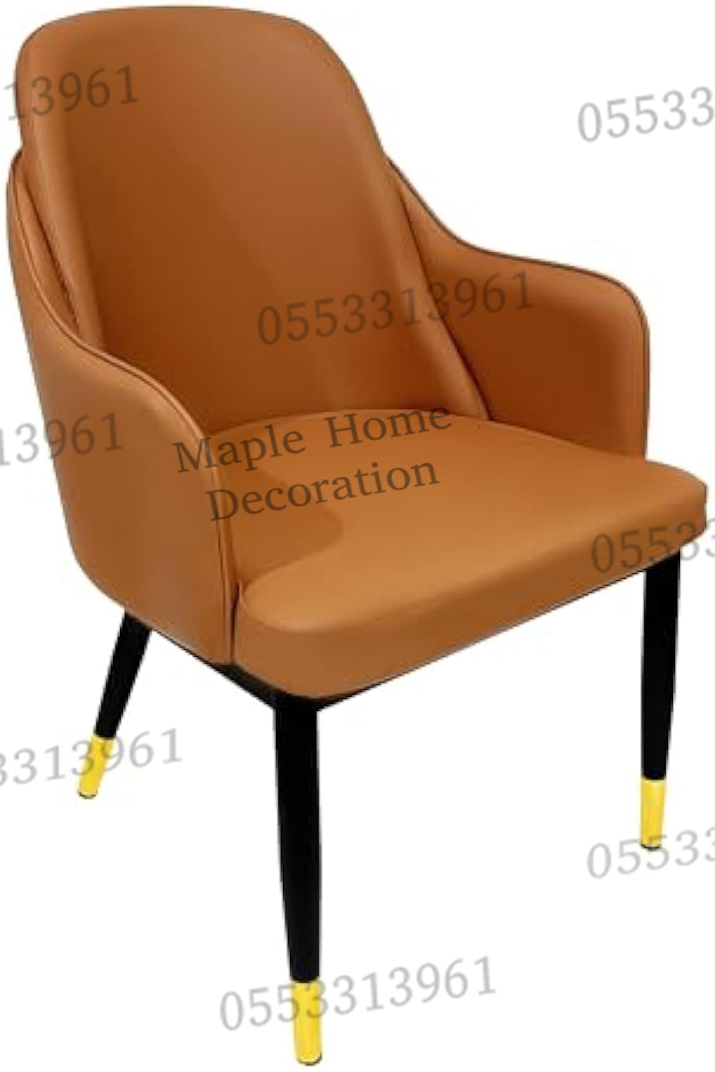 Dining Chairs Velvet Cushion Seat Chair Stainless Steel Golden Legs Dining Room Chair