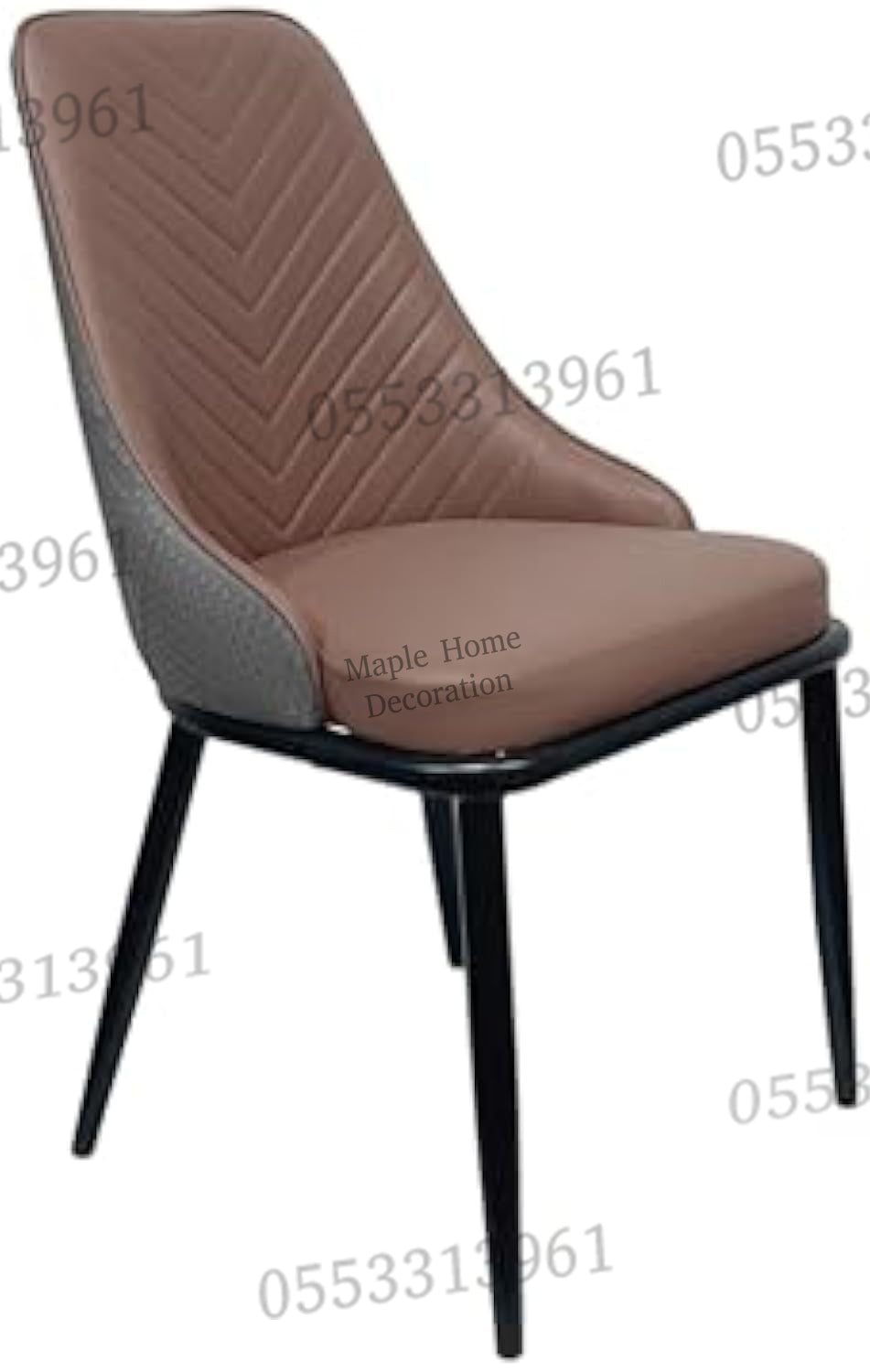 Dining Chairs Velvet Cushion Seat Chair Stainless Steel Golden Legs Dining Room Chair