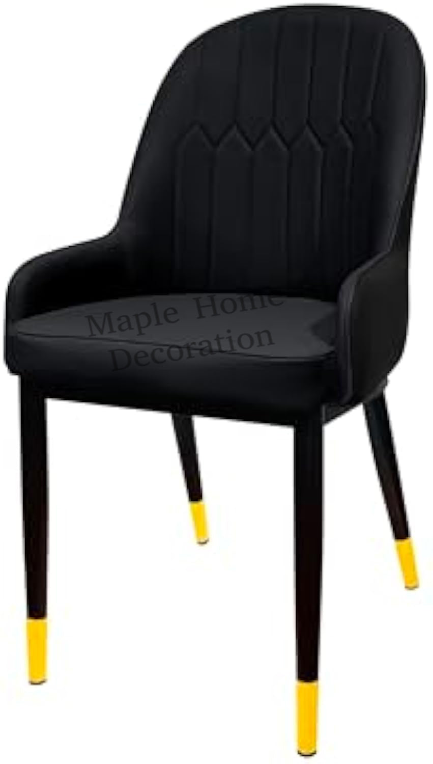 Dining Chairs Velvet Cushion Seat Chair Stainless Steel Golden Legs Dining Room Chair