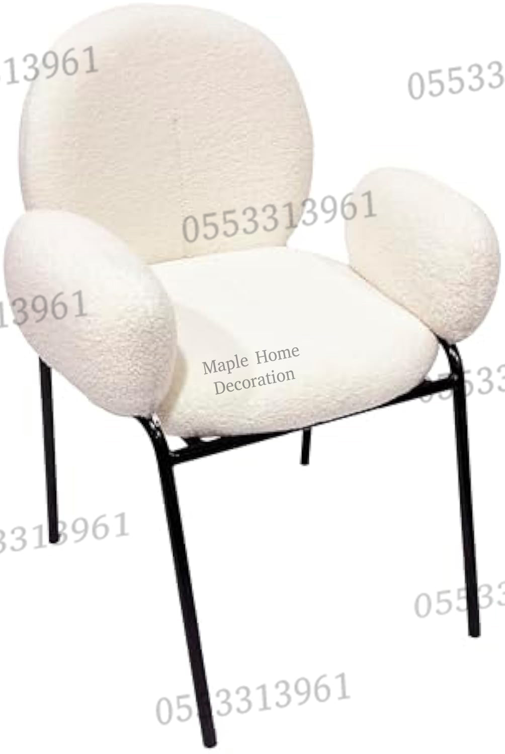 Dining Chairs Velvet Cushion Seat Chair Stainless Steel Golden Legs Dining Room Chair