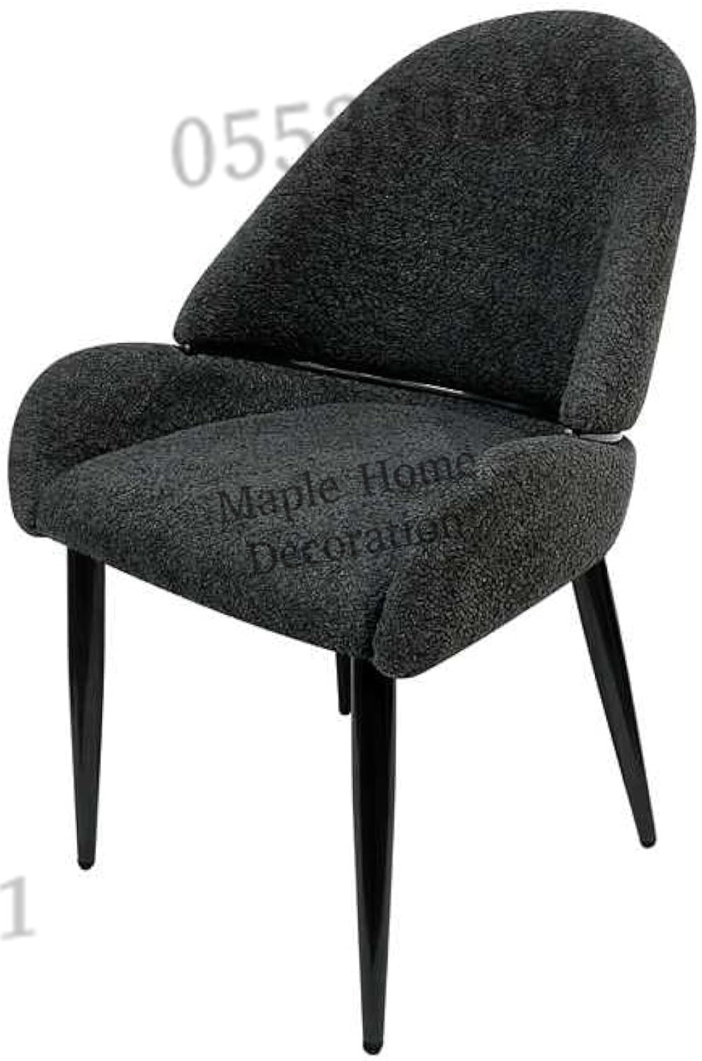 Dining Chairs Velvet Cushion Seat Chair Stainless Steel Golden Legs Dining Room Chair