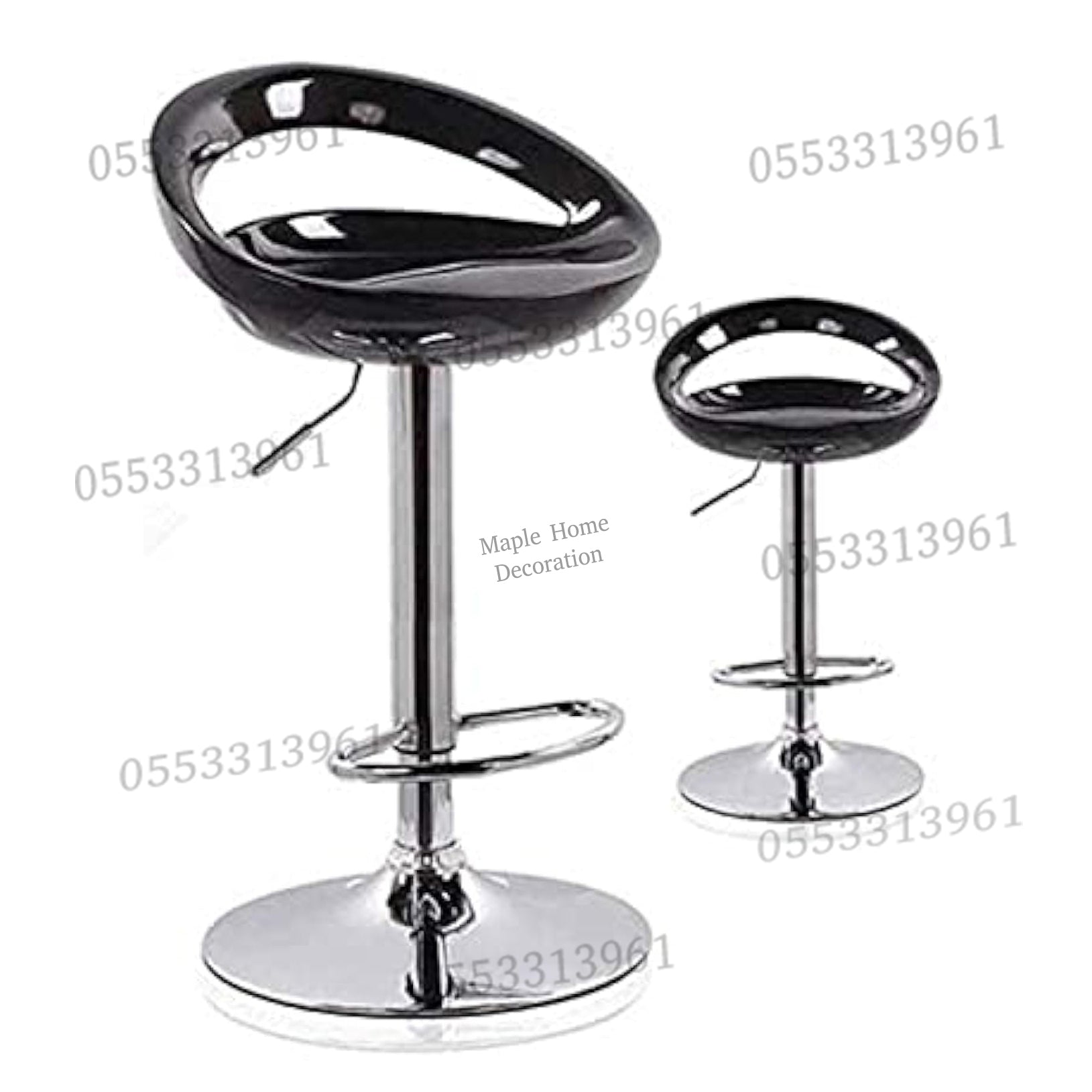 Adjustable Height Swivel Bar Stool Rotation, Stylish & Versatile Seating