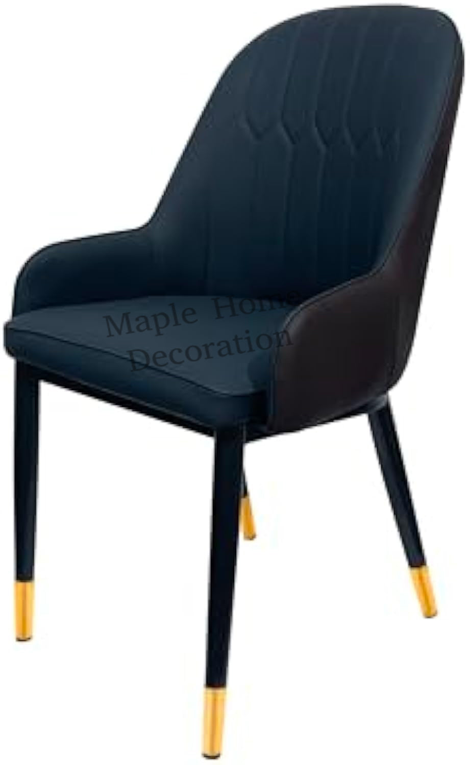 Dining Chairs Velvet Cushion Seat Chair Stainless Steel Golden Legs Dining Room Chair