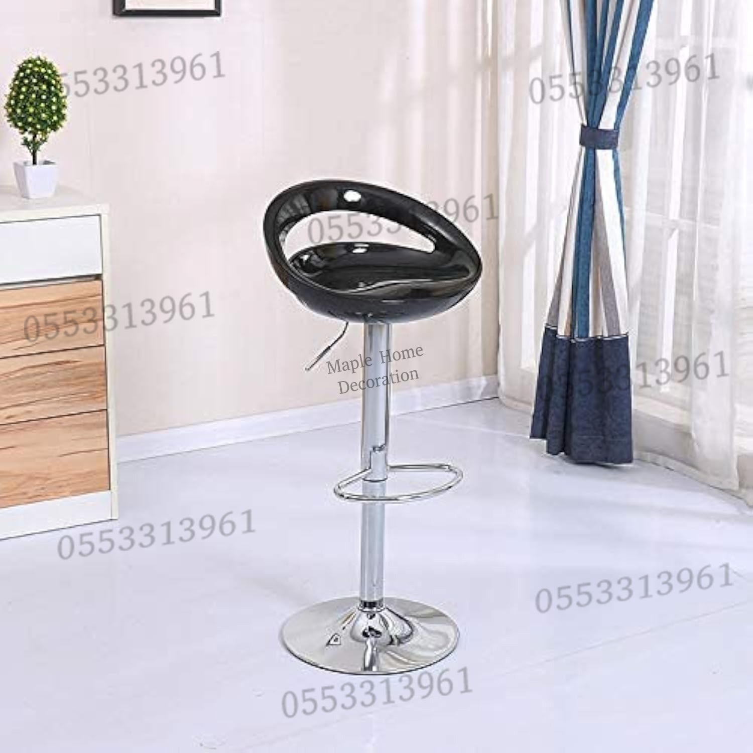 Adjustable Height Swivel Bar Stool Rotation, Stylish & Versatile Seating