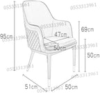 Dining Chairs Velvet Cushion Seat Chair Stainless Steel Golden Legs Dining Room Chair