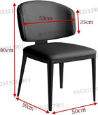 Dining Chairs Velvet Cushion Seat Chair Stainless Steel Golden Legs Dining Room Chair