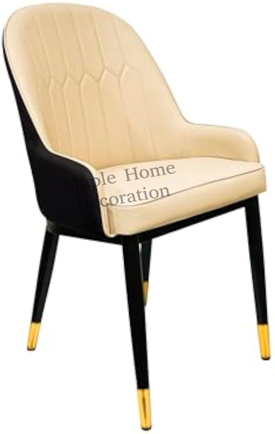Dining Chairs Velvet Cushion Seat Chair Stainless Steel Golden Legs Dining Room Chair