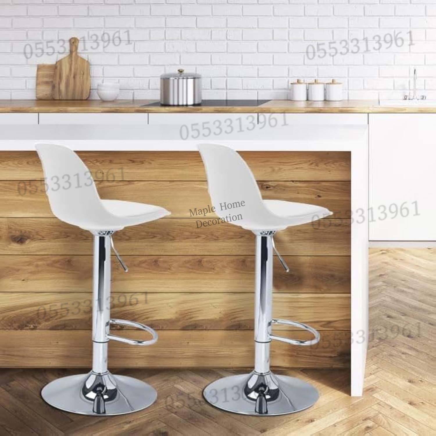 Adjustable Height Swivel Bar Stool Rotation, Stylish & Versatile Seating