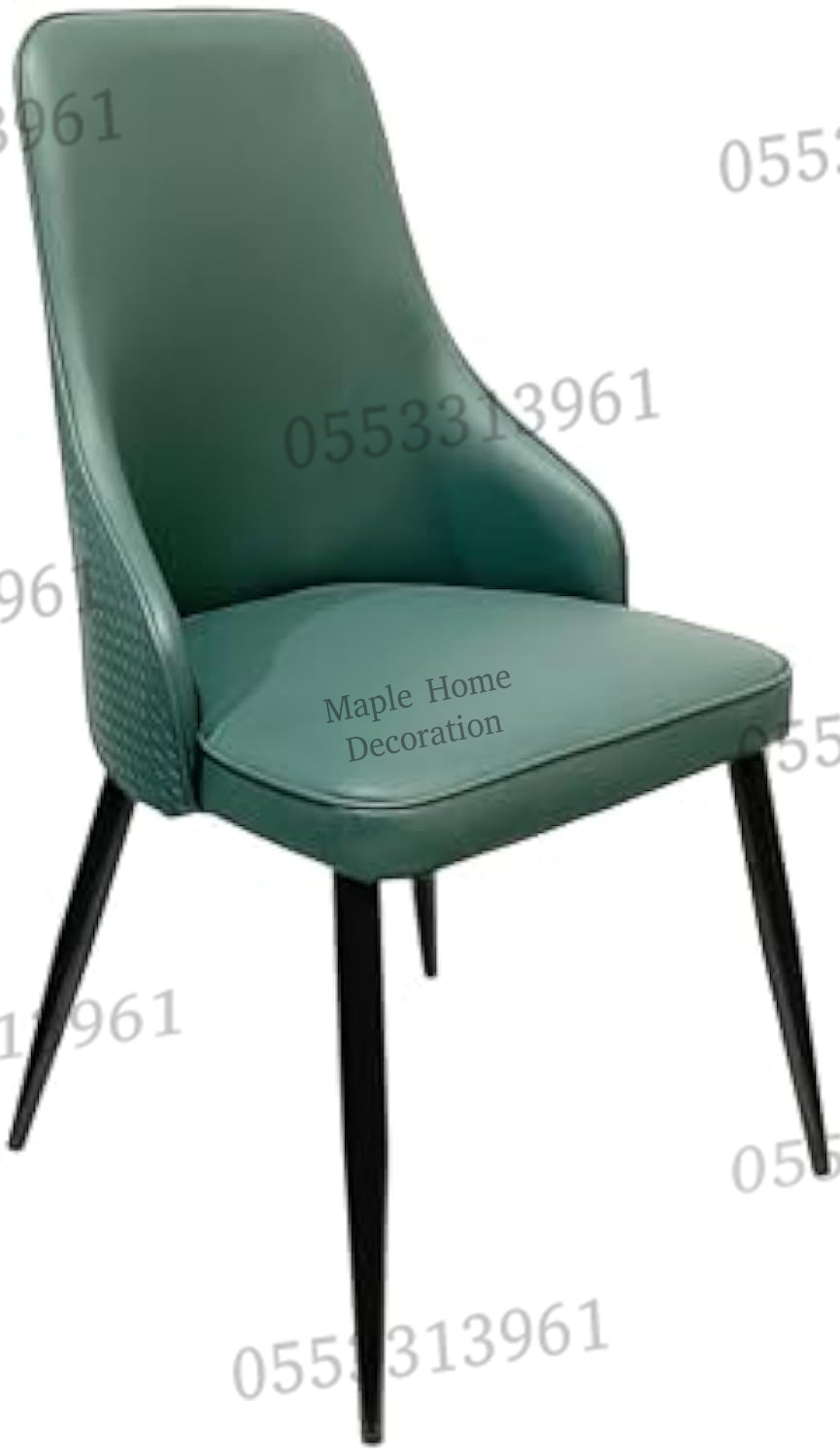 Dining Chairs Velvet Cushion Seat Chair Stainless Steel Golden Legs Dining Room Chair