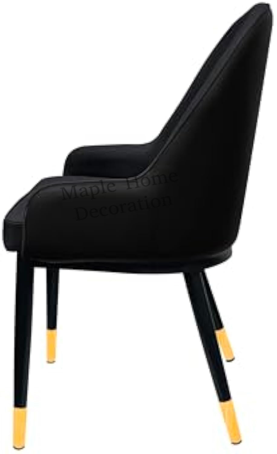 Dining Chairs Velvet Cushion Seat Chair Stainless Steel Golden Legs Dining Room Chair
