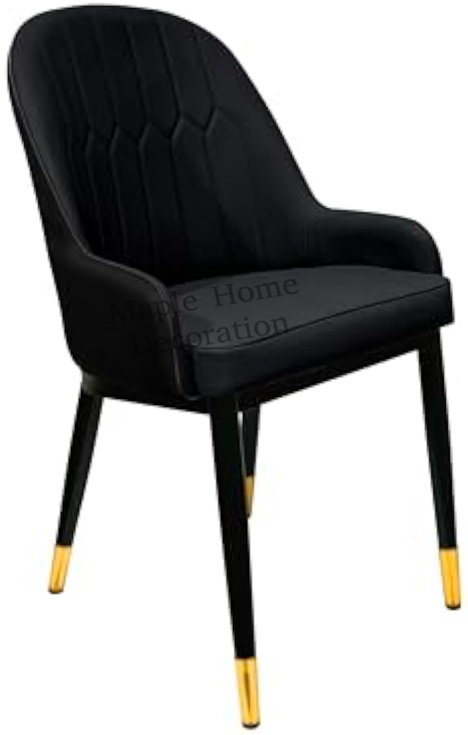 Dining Chairs Velvet Cushion Seat Chair Stainless Steel Golden Legs Dining Room Chair