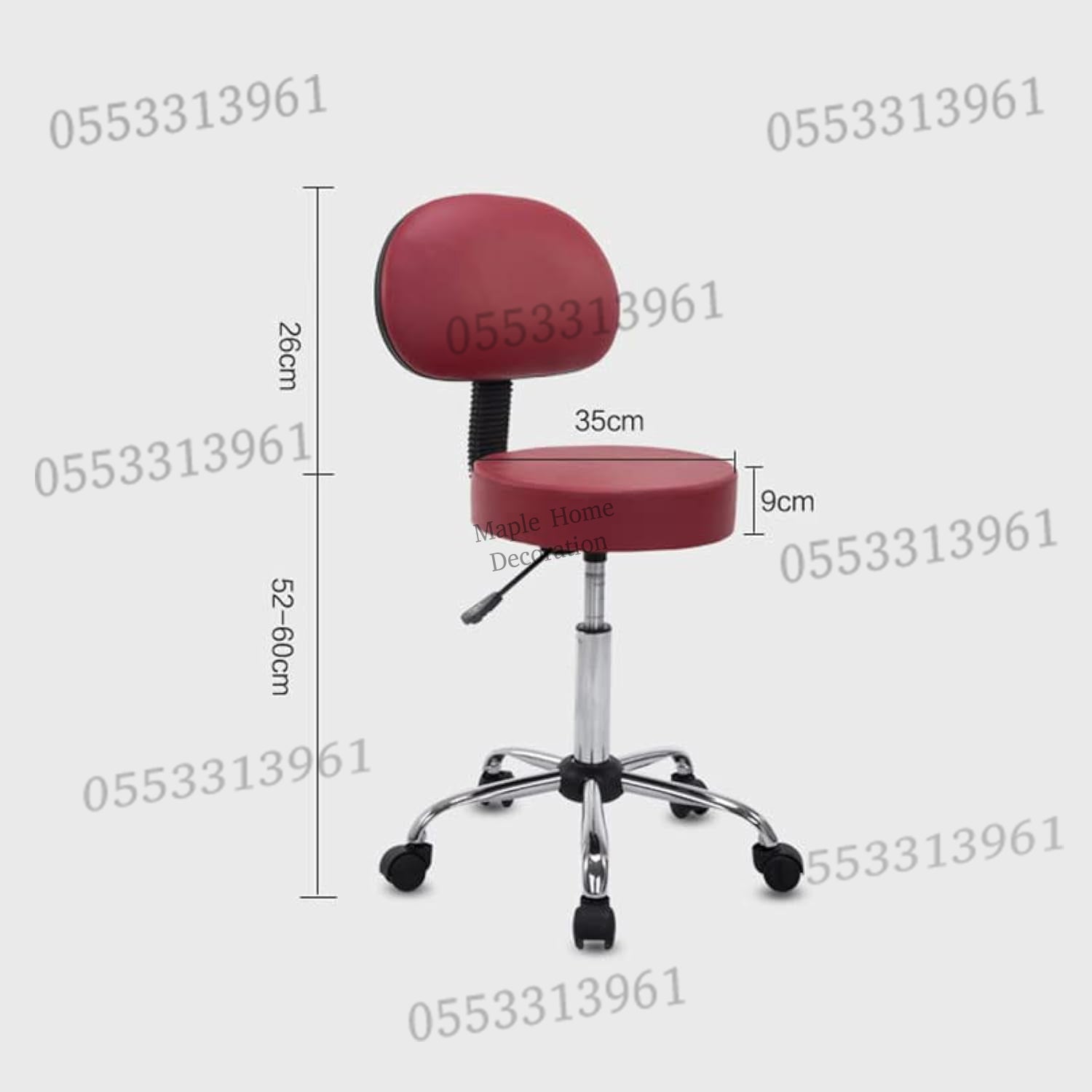 Adjustable Height Swivel Bar Stool Rotation, Stylish & Versatile Seating