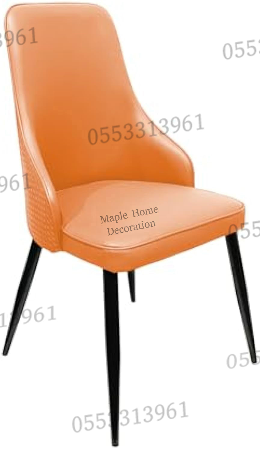 Dining Chairs Velvet Cushion Seat Chair Stainless Steel Golden Legs Dining Room Chair
