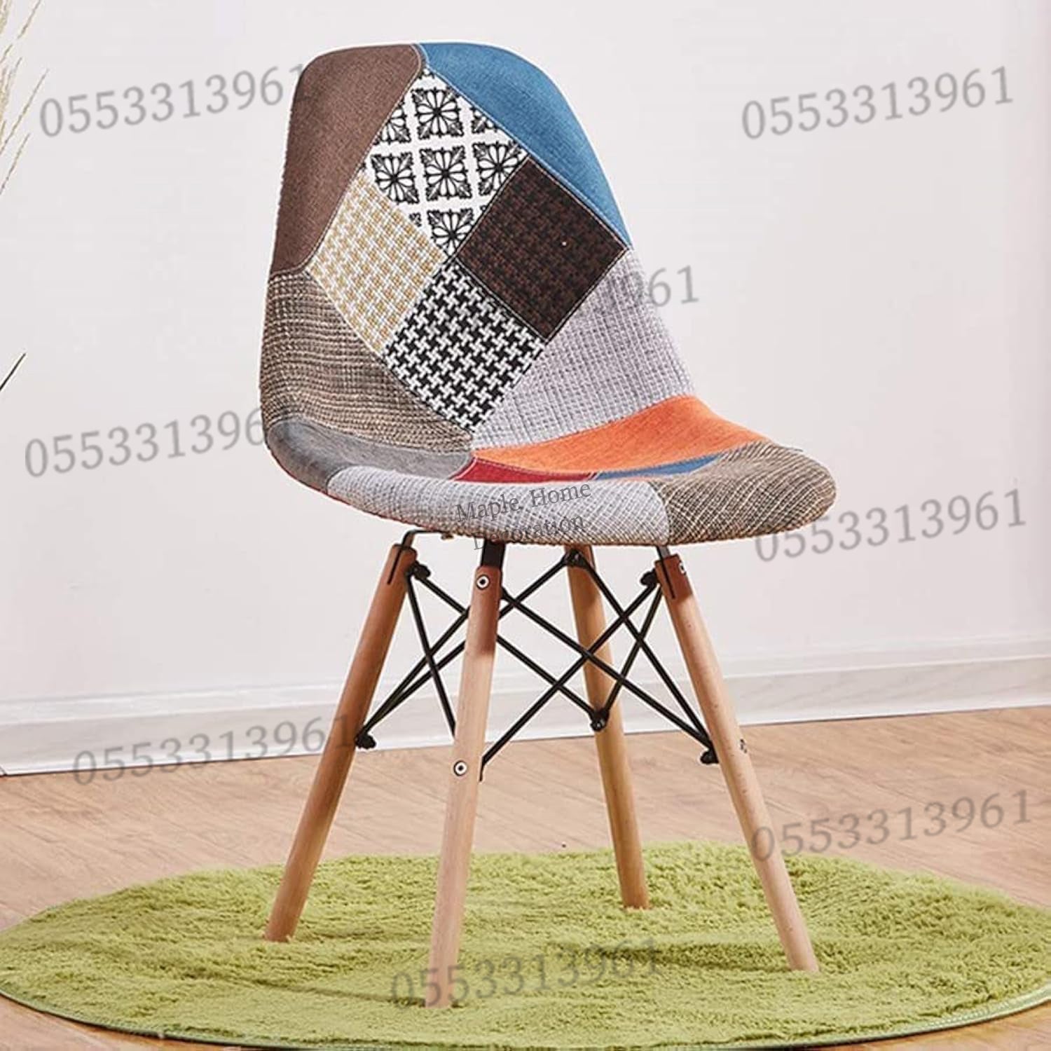 Dining Chairs Velvet Cushion Seat Chair Stainless Steel Golden Legs Dining Room Chair