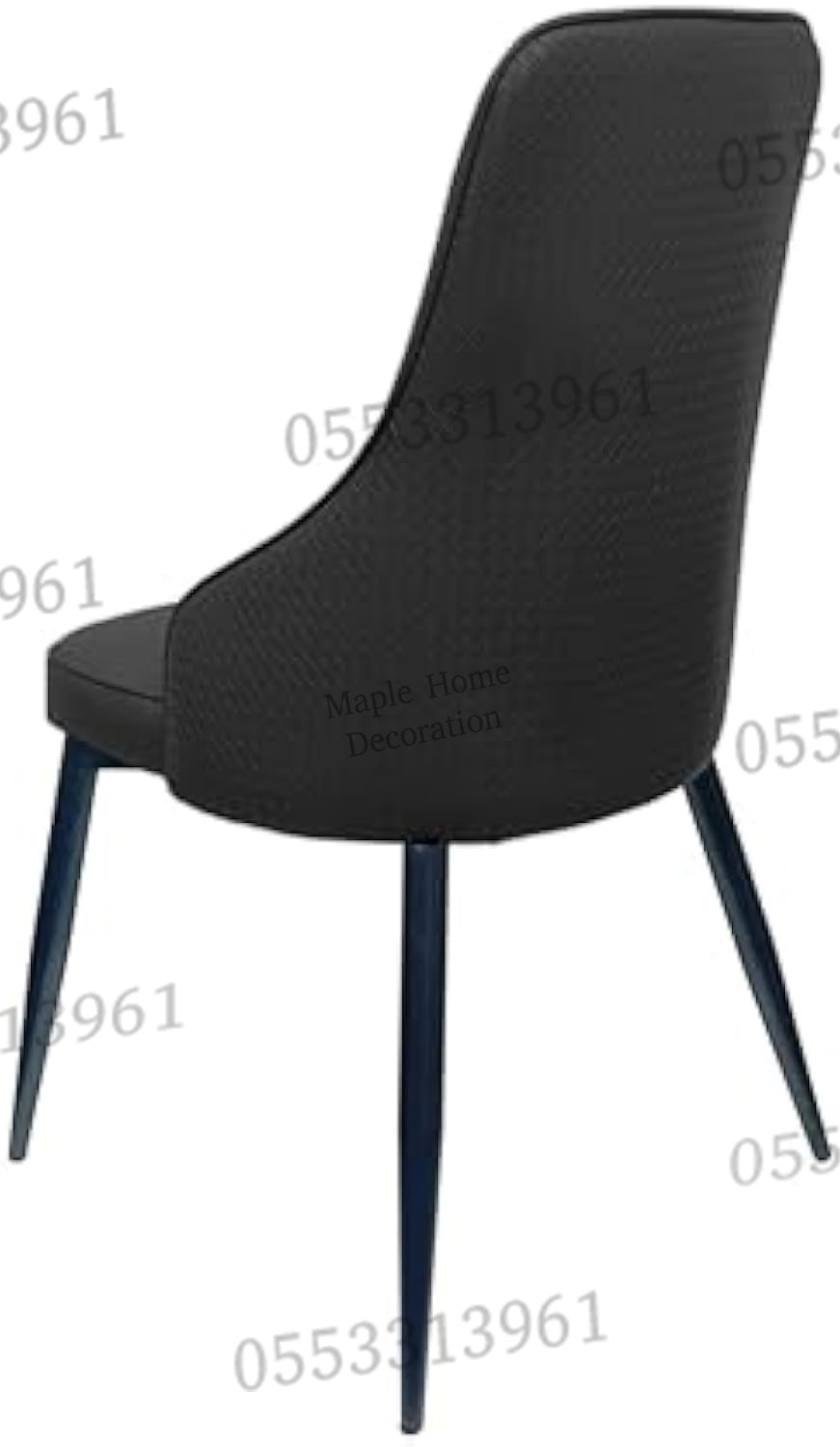 Dining Chairs Velvet Cushion Seat Chair Stainless Steel Golden Legs Dining Room Chair