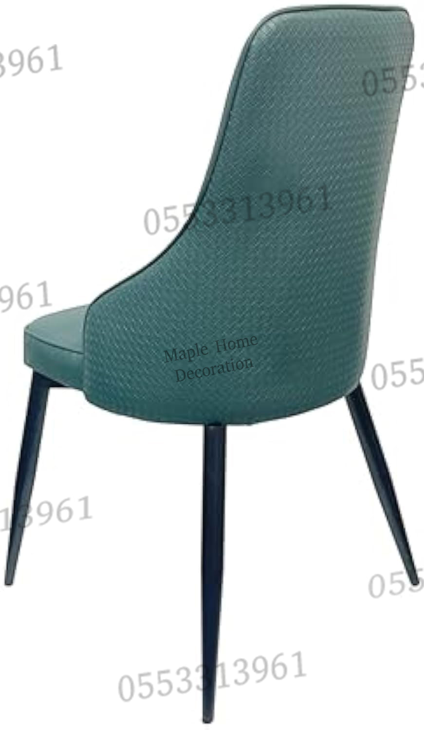 Dining Chairs Velvet Cushion Seat Chair Stainless Steel Golden Legs Dining Room Chair