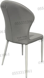 Dining Chairs Velvet Cushion Seat Chair Stainless Steel Golden Legs Dining Room Chair