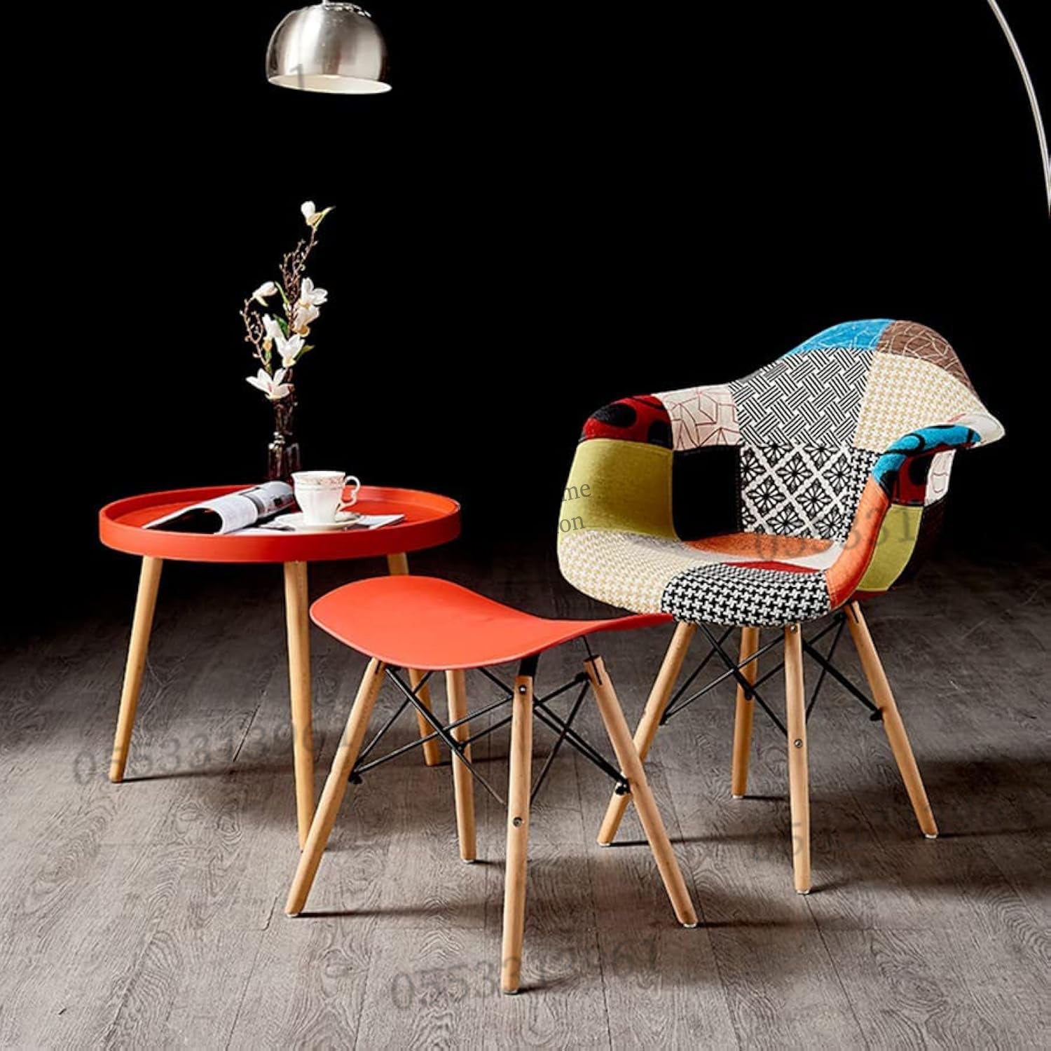 Dining Chairs Velvet Cushion Seat Chair Stainless Steel Golden Legs Dining Room Chair