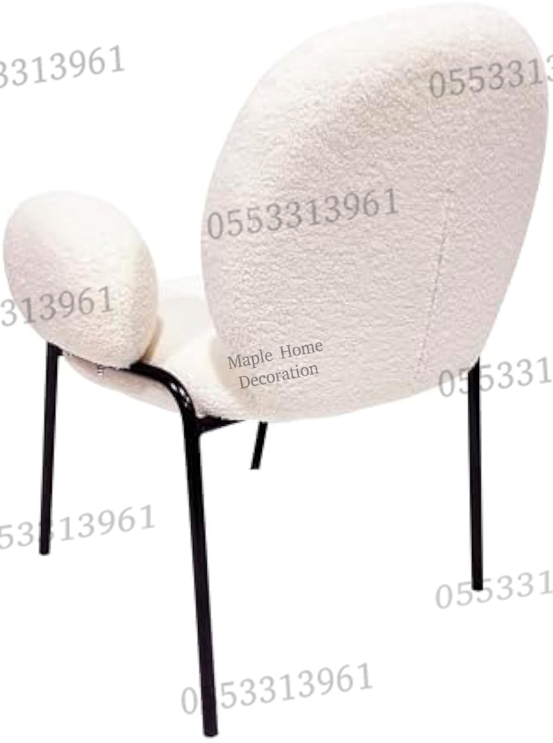 Dining Chairs Velvet Cushion Seat Chair Stainless Steel Golden Legs Dining Room Chair