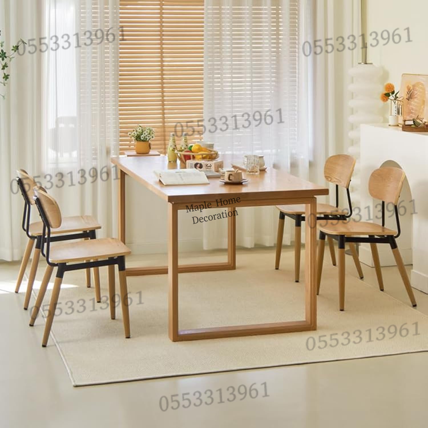 Dining Chairs Velvet Cushion Seat Chair Stainless Steel Golden Legs Dining Room Chair