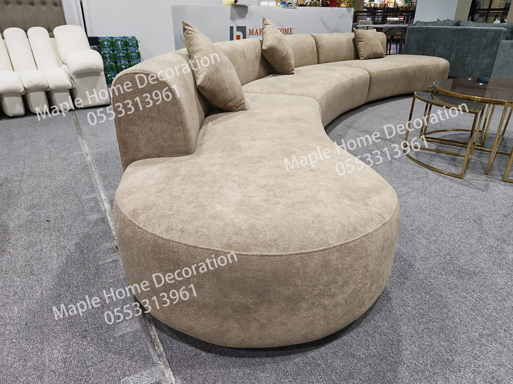 Maple Home Upholstered Sofa Set Custom Sizes & Colors,UAE-Made