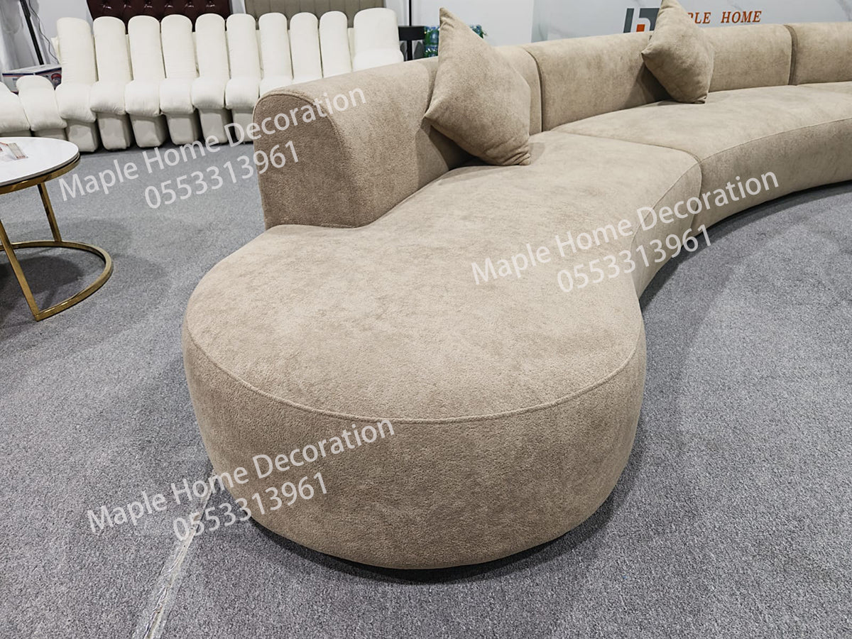Maple Home Upholstered Sofa Set Custom Sizes & Colors,UAE-Made