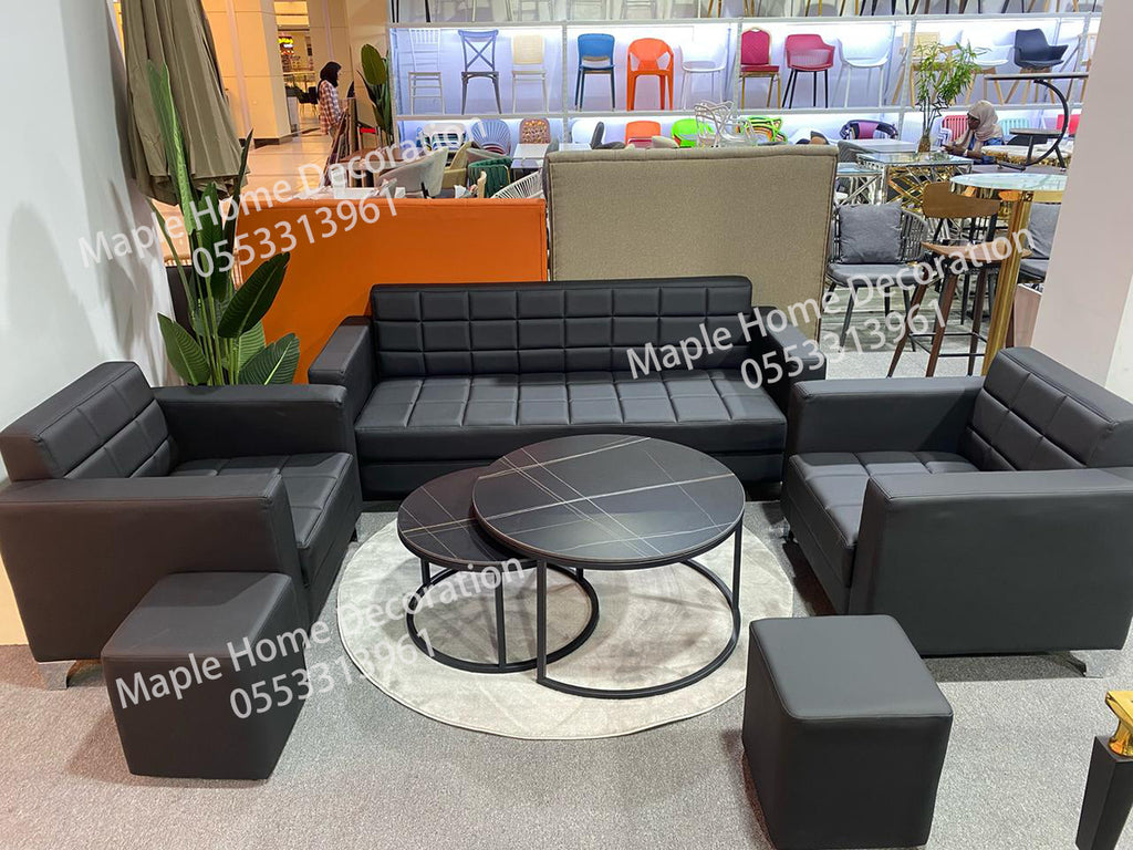 Maple Home Upholstered Sofa Set Custom Sizes & Colors,UAE-Made