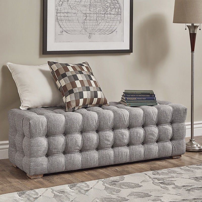 Maple Home Upholstered Ottoman ¨C Custom Sizes & Colors,UAE-Made